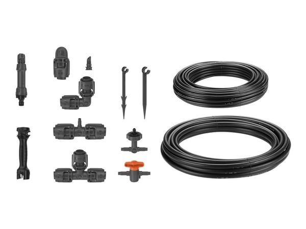 Gardena Micro-Drip-System Set Höjdad bädd/Bädd (35 växter)