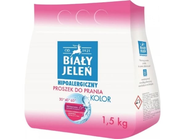 Bialy Jelen vaskepulver Color 1,5 kg (BJN000014)
