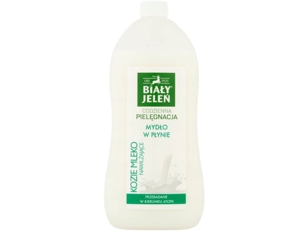 Hypoallergen flytende såpe med geitemelkeekstrakt, refill - BIALY JELEN - 1L