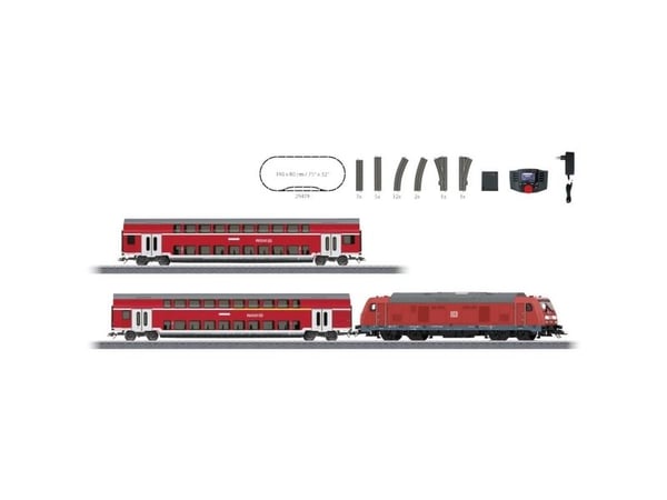 Märklin 29479, Jernbane- og togmodell, Montert på forhånd, 1:87, Regional Express, Alle kjønn, Metall, Plast