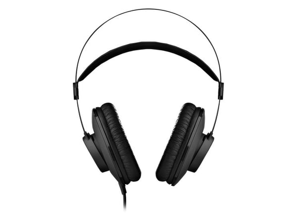 AKG K52, Koblet med ledninger (ikke trådløs), 18 - 20000 Hz, Scene/studio, 200 g, Hodetelefoner, Svart