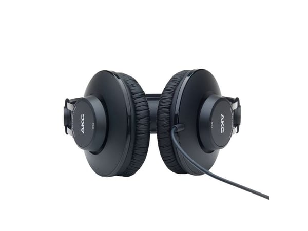AKG K52, Koblet med ledninger (ikke trådløs), 18 - 20000 Hz, Scene/studio, 200 g, Hodetelefoner, Svart