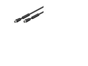 Goobay 2.5m AKM 250 B, 2.5 m, IEC/Coax, IEC/Coax, Lajittelu