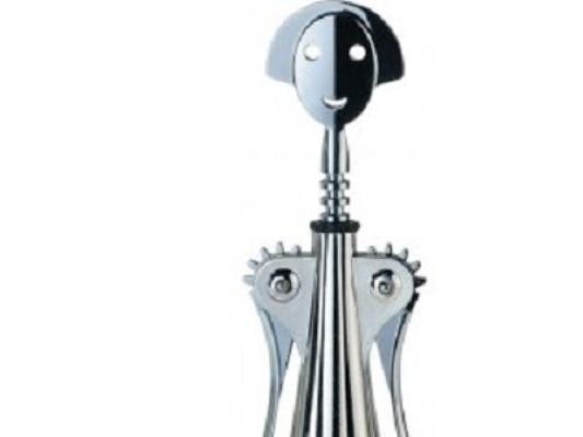 Alessi AM01 Z, Vinget korketrekker, Rustfritt stål, 245 mm