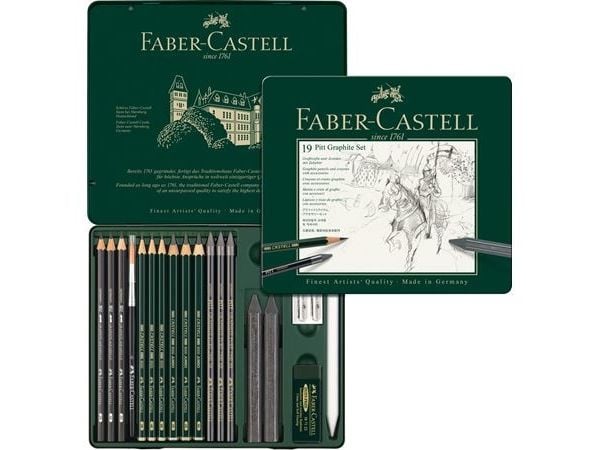 Faber-Castell Pitt Graphite kunstnerblyantsett