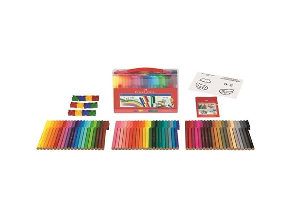 Faber-Castell 155560, Multi, Monivärinen, 60 kpl