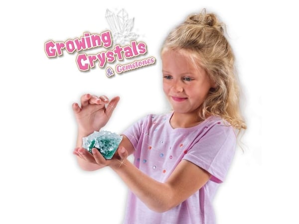 SES Creative Explore Growing crystals and gemstones, 8 År, Multifärg