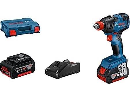 Bosch KOMBISLAGNØGLE GDX 18V-200 2X4AH L-CASE