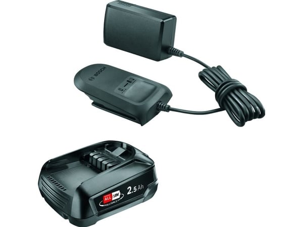 Bosch Power for All - 18V batterisett - 2,5Ah batteri + AL 18V-20 lader