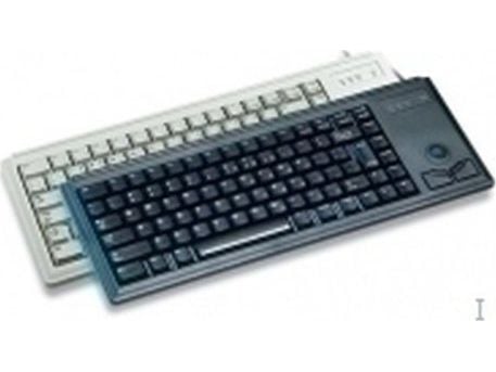 CHERRY Compact-Keyboard G84-4400 - Tastatur - USB - Italiensk - svart