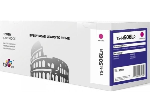 TB Print TS-M506LR, 3500 sider, Fiolblå, 1 stykker