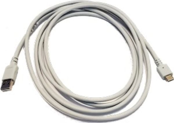 Zebra - USB-kabel - 24 pin USB-C (hann) til USB (hann) - 2.1 m - hvit - for P/N: CR6080-PC100FBWW