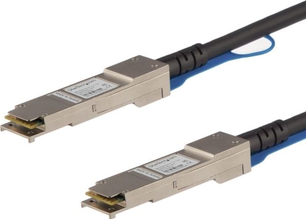 Cisco 40GBASE-CR4 passiivinen kuparikaapeli - Suoraliitoskaapeli - QSFP+ - QSFP+ - 5 m - kaksiakselinen - harmaa - Catalyst 3016:lle; Nexus 3016, 3...