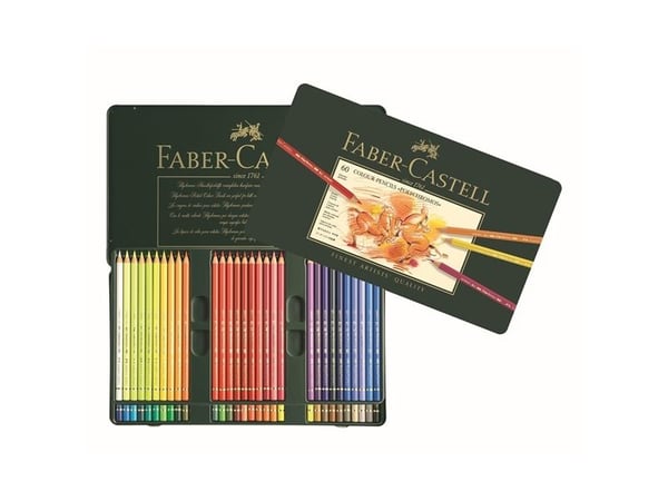 Faber-Castell 110060, Vihreä, Puu, Multi, 60 kpl