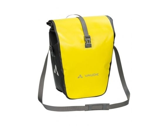 VAUDE Aqua Back, Sykkelsete, Sykkelveske, Stoff, Polyurethan, Sort, Gult, 48 l, 25 kg