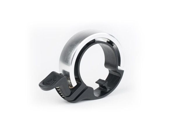 Knog Oi Classic Large, Ringeklokke, Sort, Sølv