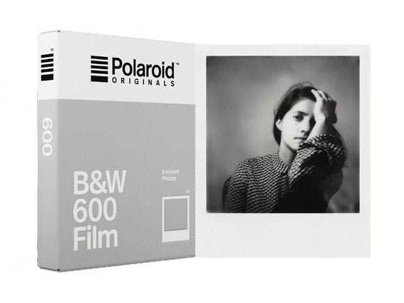 Polaroid - Svart/hvit hurtigvirkende film - 600 - ASA 640 - 8 eksponeringer