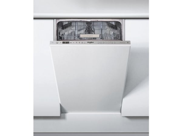 Whirlpool WSIO 3T223 PE X, Fullstendig innebygget, Slimline (45 cm), Rustfritt stål, 1,3 m, 1,55 m, 1,5 m