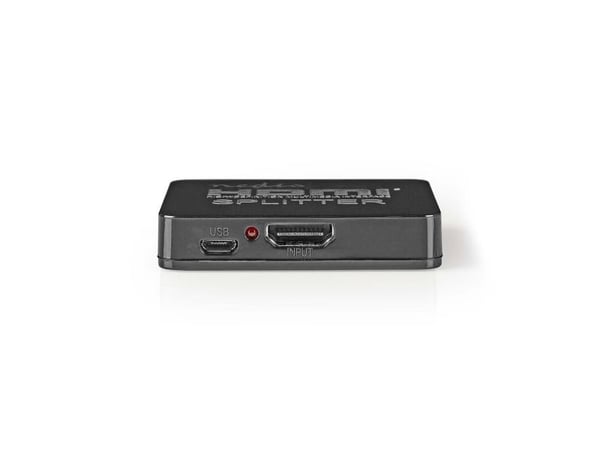 Nedis - Video/lyd-splitter - 2 x HDMI - stasjonær