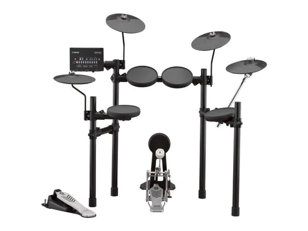 Yamaha DTX432K, Rumpujärjestelmä, Crash, Hi-hat, Kick, Ajo, Virvelirumpu, Tom, USB B-tyyppi, 5 W, 269 x 39 x 147 mm, 500 g