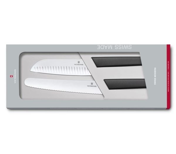 Victorinox 6.9093.22G, Knivsett, Rustfritt stål, Polypropylen, Rustfritt stål, Svart, 22 cm