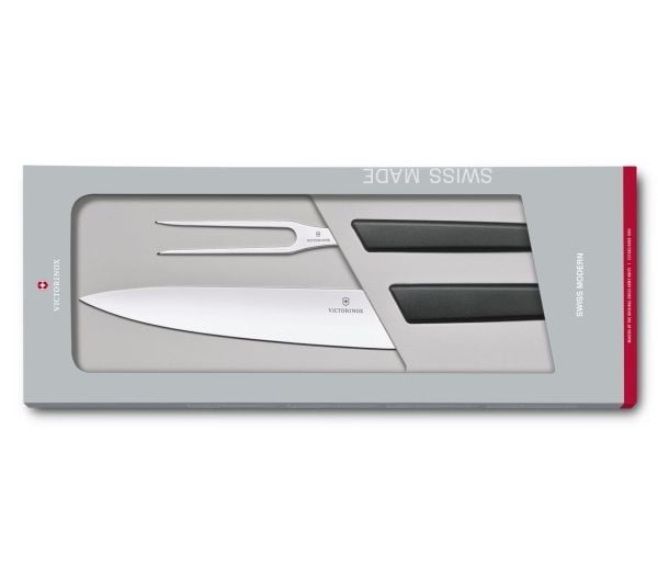 Victorinox 6.9093.21G, Knivsett, Rustfritt stål, Polypropylen, Rustfritt stål, Svart, 21 cm