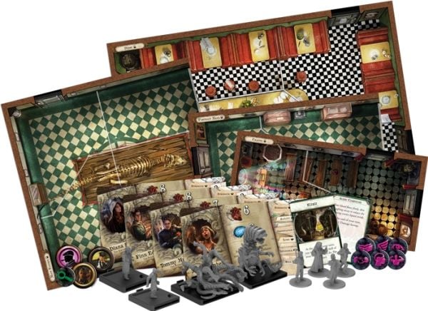 Fantasy Flight Games Mansions of Madness: Second Edition - Streets of Arkham, Lautapeli, Roolipeli, 14 År, 120 min., Perhepeli