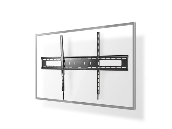 Nedis TVWM2070BK, 152,4 cm (60"), 2,54 m (100"), 200 x 200 mm, 900 x 600 mm, Metalli, Terästä, Musta