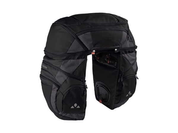 VAUDE Karakorum Pro, Bakre, Sykkelveske, Polyester, Polyurethan, Sort, 65 l, 30 kg