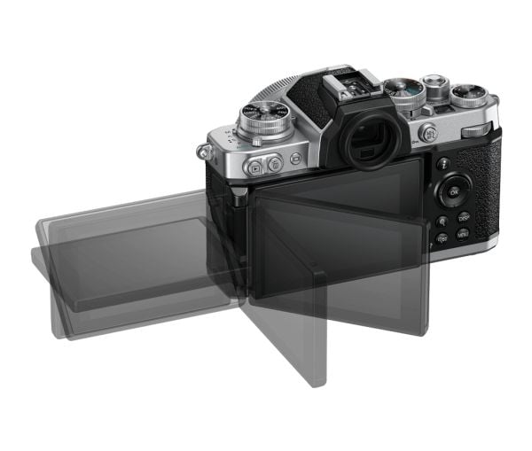 Nikon Z fc, 20,9 MP, 5568 x 3712 piksler, CMOS, 4K Ultra HD, Berøringsskjerm, Sort, Sølv