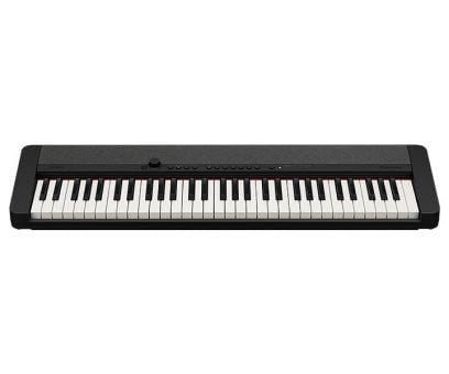 Casio | CT-S1 - Elektrisk piano - 61 tangenter - Innebygd equalizer - USB/Mini-jack (3,5 mm) - Innebygde høyttalere (2 x 2,5W) - Sort
