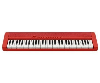 Casio CT-S1, Digital synthesizer, Rød, AC, Batteri, AA, 4,5 kg