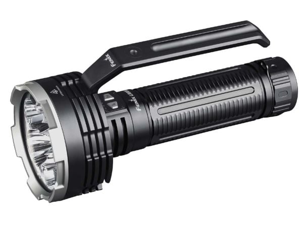 Fenix LR80R, Lommelykt, Sort, IP68, LED, 6 lamper, 50000 timer