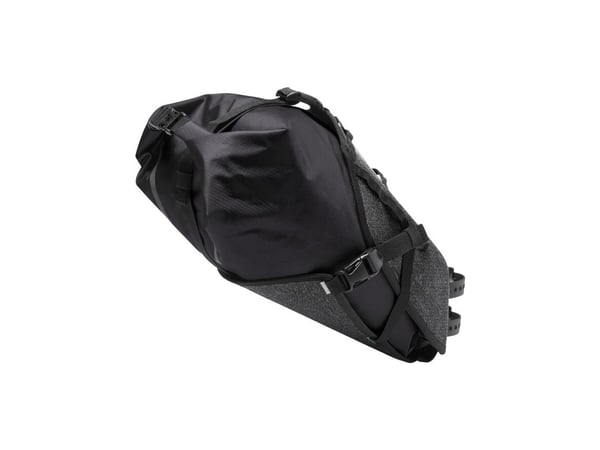 VAUDE Trailsaddle II, Sadel, Cykelväska, Nylon, Polyamid, Polyester, Polyeten, Svart, Grå, 10 l, 450 mm