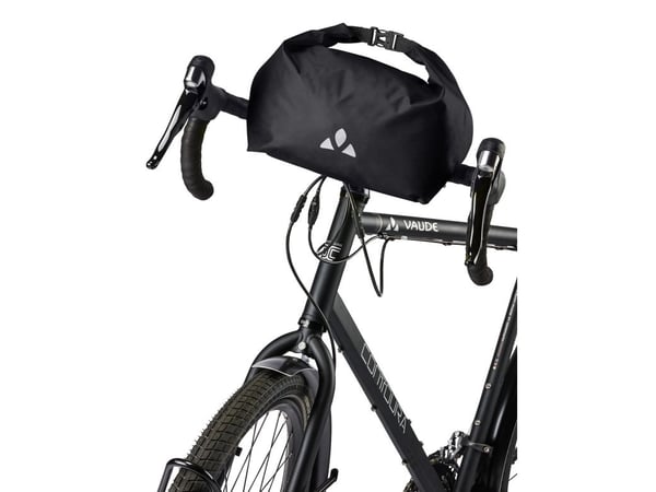 VAUDE Aqua Box Light, Front, Sykkelveske, Nylon, Sort, 4 l, 2 kg