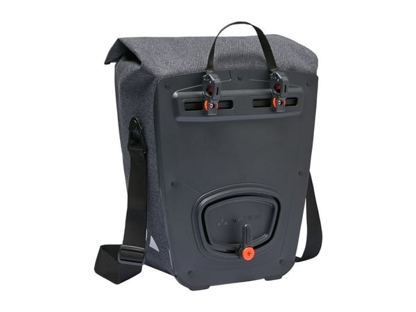 VAUDE ReCycle Pro Single, Rygg, Sykkelveske, Stoff, Polyamid, Polyester, Polyuretan, 22 L, 12 kg, 350 mm