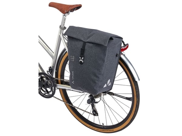 VAUDE ReCycle Pro Single, Rygg, Sykkelveske, Stoff, Polyamid, Polyester, Polyuretan, 22 L, 12 kg, 350 mm