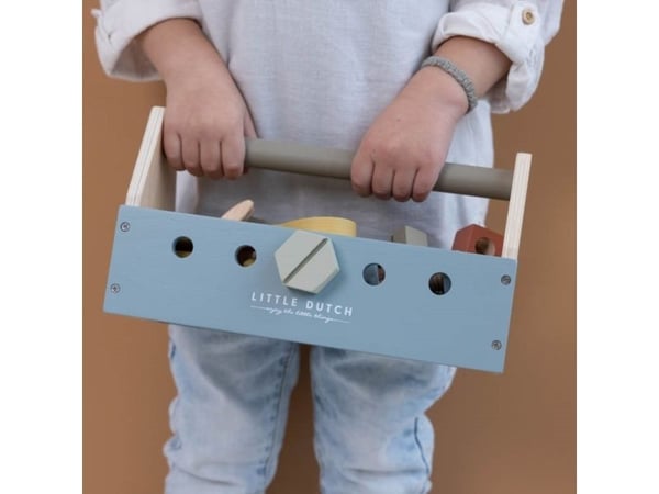 Little Dutch Toolbox, Trä, Multifärg