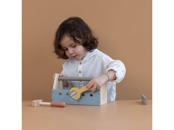 Little Dutch Toolbox, Trä, Multifärg