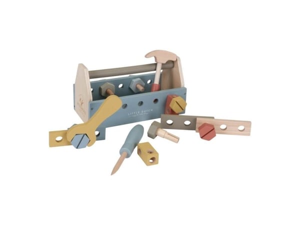 Little Dutch Toolbox, Trä, Multifärg