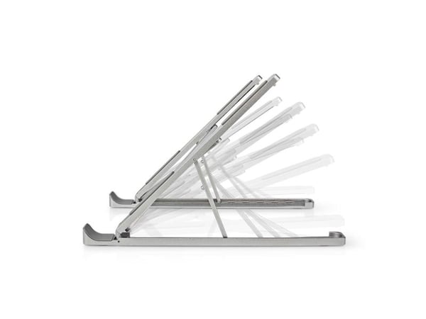 Nedis Notebook Stand | Tuulettimien määrä: 1 | Virransyöttö USB:n kautta | Kulmien määrä: 2 | 17 " | 1500 rpm | LED-valo