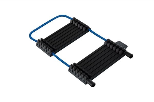 Thule Carbon Frame Protector, Sort, Blå, Termoplastisk elastomer (TPE)