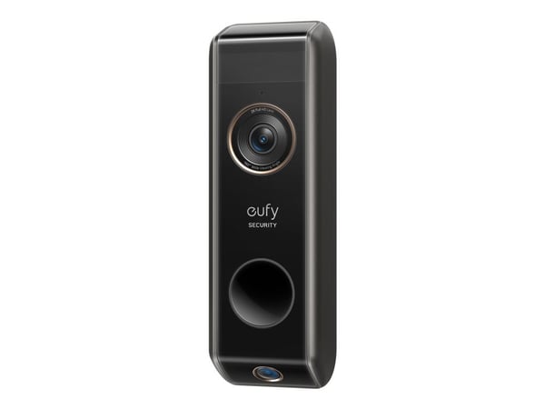 Eufy Video Doorbell Dual - lisälaite - ovikello - langaton - 802.11b/g/n - musta