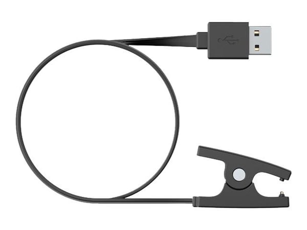 Suunto - Strömkabel - USB (hane) till fjäderkrampa - för Suunto 3, 5, Ambit, Ambit2, Ambit3, Traverse