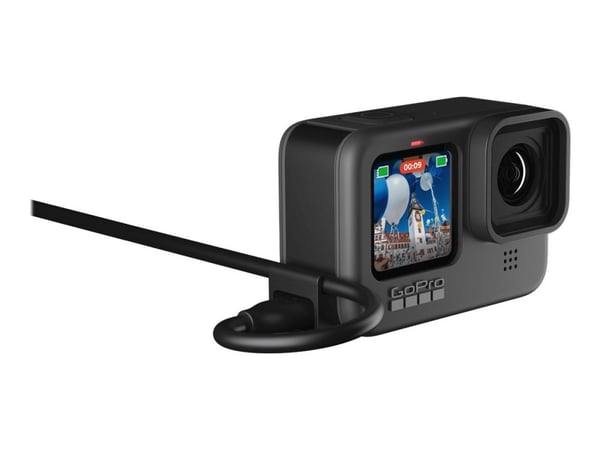 GoPro - Batterifack/portskyddslock - USB-genomströmning - för HERO10 Black; HERO9 Black