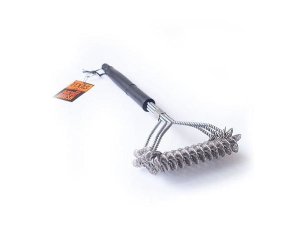 Sourcing 3-hodet spiral grillbørste (43 cm) Sourcing 3-hodet spiral grillbørste (43 cm)