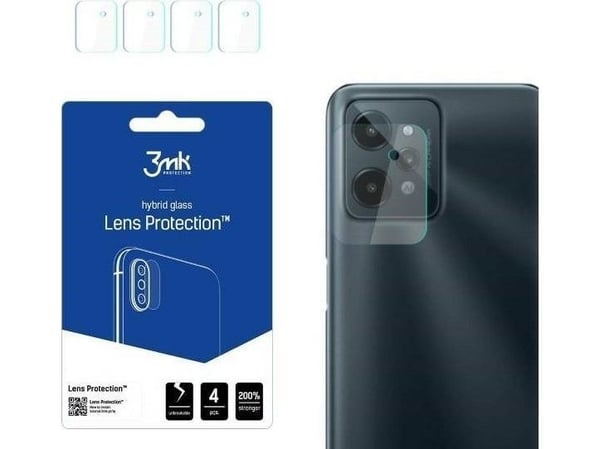 3MK Hybridglass for kameralinse 3MK Lens Protect Realme C31 [4 PACK]