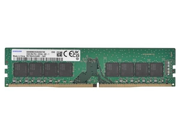 Samsung M378A4G43AB2-CWE, 32 GB, 1 x 32 GB, DDR4, 3200 Mhz, 288-pinners DIMM