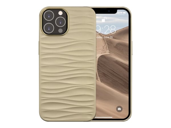 dbramante1928 Dune - Baksidedeksel for mobiltelefon - 100 % resirkulert plast - sand - for Apple iPhone 14 Pro Max