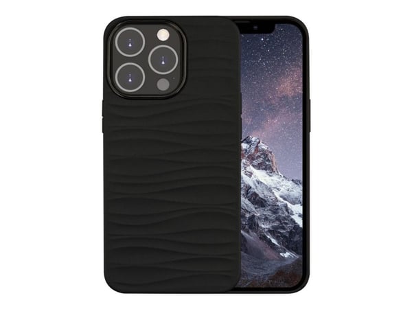 dbramante1928 Dune - Bagsidecover til mobiltelefon - 100 % genbrugt plastik - sort - for Apple iPhone 14 Pro